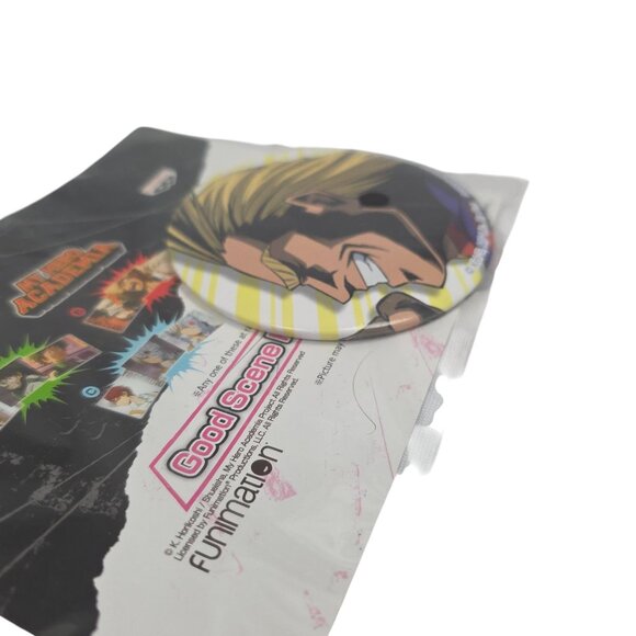 My Hero Academia All Might Good Scene Can Badge By Banpresto - Picture 2 of 3